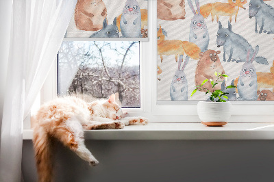Store occultant fenetre pour animaux
