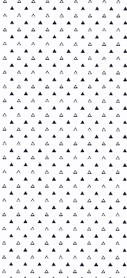 Store enrouleur occultant triangles