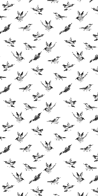 Store occultant fenêtre avec motif oiseaux