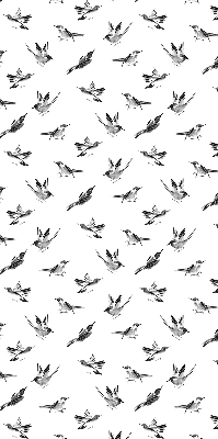 Store occultant fenêtre avec motif oiseaux