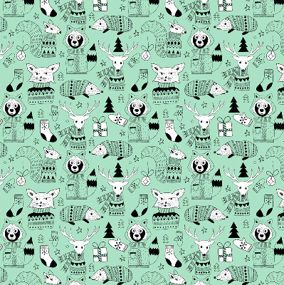 Store fenêtre intérieur pour animaux d’hiver