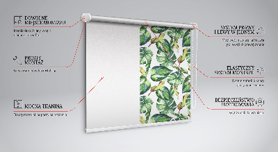 Store enrouleur occultant pour plantes tropicales