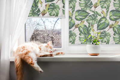 Store enrouleur occultant pour plantes tropicales