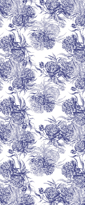 Store fenêtre intérieur bleu