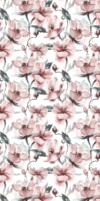 Store enrouleur occultant à fleurs roses