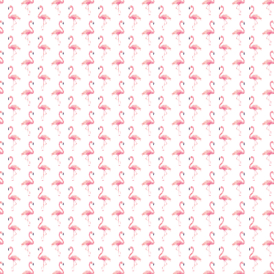 Store occultant fenetre avec flamants roses
