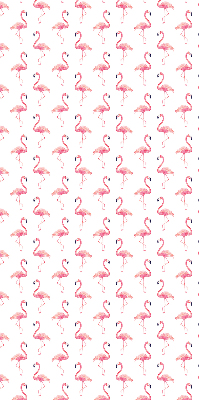 Store occultant fenetre avec flamants roses
