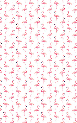 Store occultant fenetre avec flamants roses