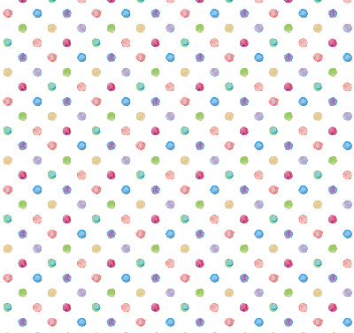 Store occultant fenêtre à points colorés