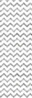 Store fenêtre intérieur à zigzags horizontaux gris