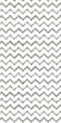 Store fenêtre intérieur à zigzags horizontaux gris