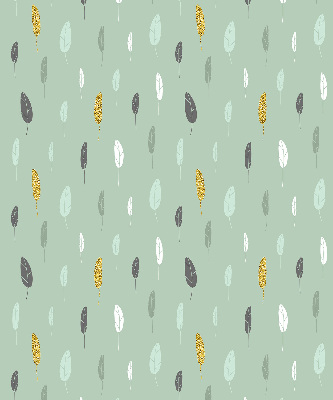 Store fenêtre intérieur avec arbres colorés
