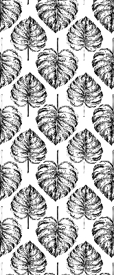 Store occultant fenêtre en feuilles grises