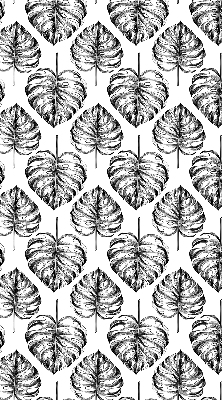 Store occultant fenêtre en feuilles grises