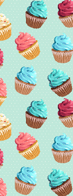 Store occultant fenêtre cupcakes