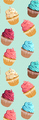 Store occultant fenêtre cupcakes