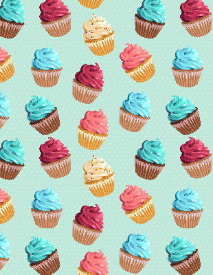 Store occultant fenêtre cupcakes