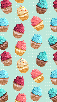 Store occultant fenêtre cupcakes