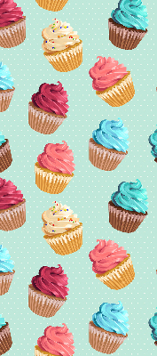 Store occultant fenêtre cupcakes