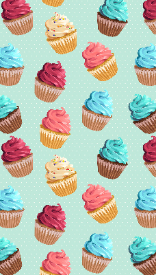 Store occultant fenêtre cupcakes