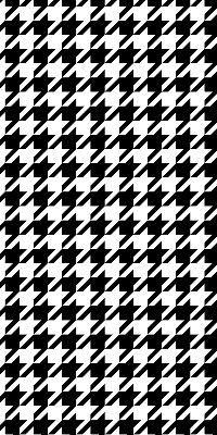 Store occultant fenêtre à motif géométrique