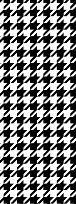 Store occultant fenêtre à motif géométrique