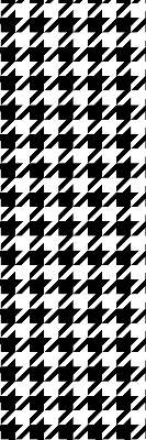 Store occultant fenêtre à motif géométrique