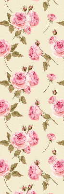 Store enrouleur occultant roses