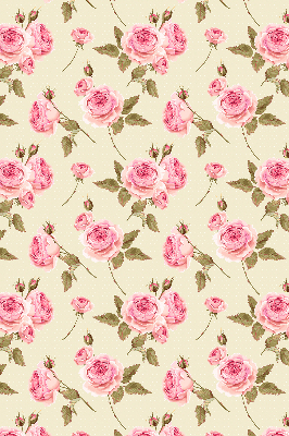 Store enrouleur occultant roses