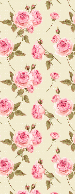 Store enrouleur occultant roses