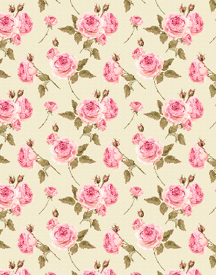 Store enrouleur occultant roses