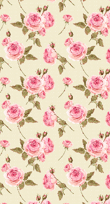 Store enrouleur occultant roses