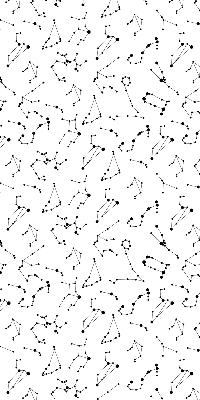 Store occultant fenêtre de la collection Constellations