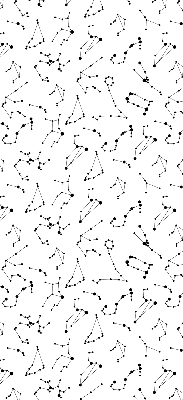Store occultant fenêtre de la collection Constellations