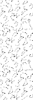 Store occultant fenêtre de la collection Constellations