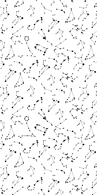 Store occultant fenêtre de la collection Constellations