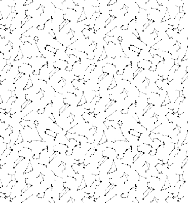 Store occultant fenêtre de la collection Constellations