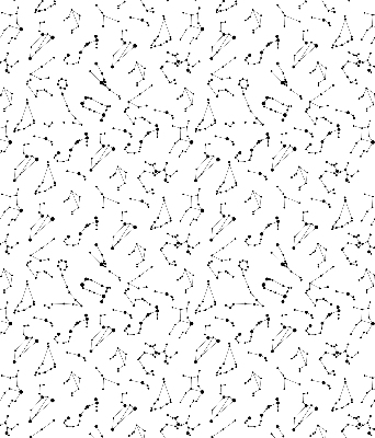 Store occultant fenêtre de la collection Constellations