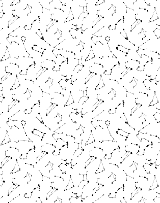 Store occultant fenêtre de la collection Constellations