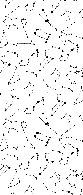 Store occultant fenêtre de la collection Constellations