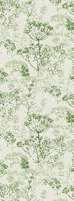 Store enrouleur occultant en plantes vertes