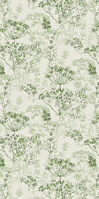 Store enrouleur occultant en plantes vertes