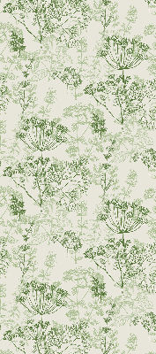 Store enrouleur occultant en plantes vertes