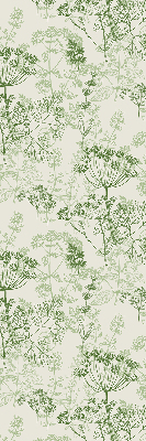 Store enrouleur occultant en plantes vertes