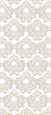 Store fenêtre intérieur en motif beige