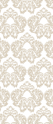 Store fenêtre intérieur en motif beige