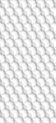 Store fenêtre intérieur cubes 3d