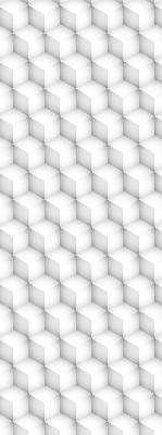 Store fenêtre intérieur cubes 3d