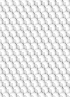 Store fenêtre intérieur cubes 3d