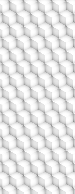 Store fenêtre intérieur cubes 3d